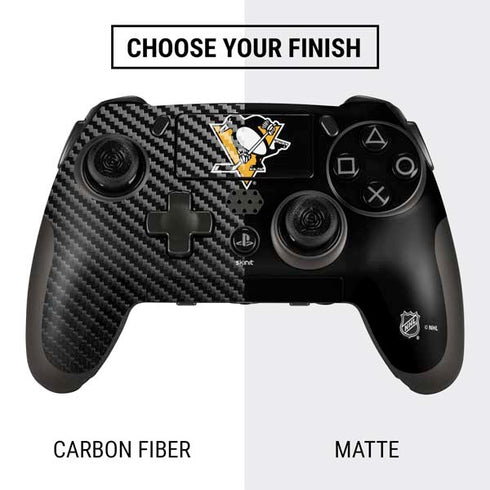 NHL Pittsburgh Penguins Solid Background PlayStation Scuf Vantage 2 Controller Skin